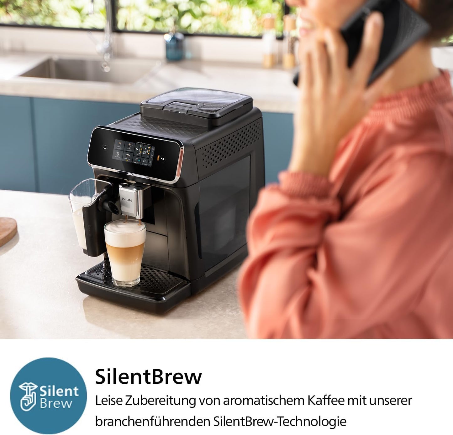 Philips 2300 Series Espresso Vollautomat – Schwarz