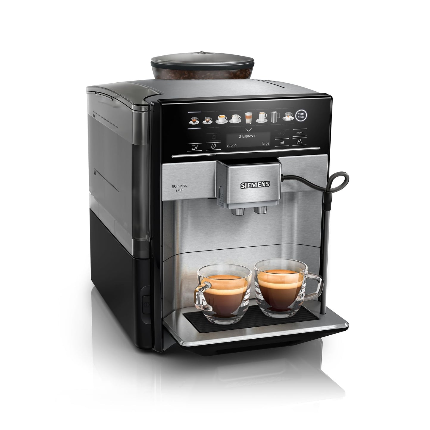 Siemens EQ6 Plus S700 Kaffeeautomat – Edelstahl