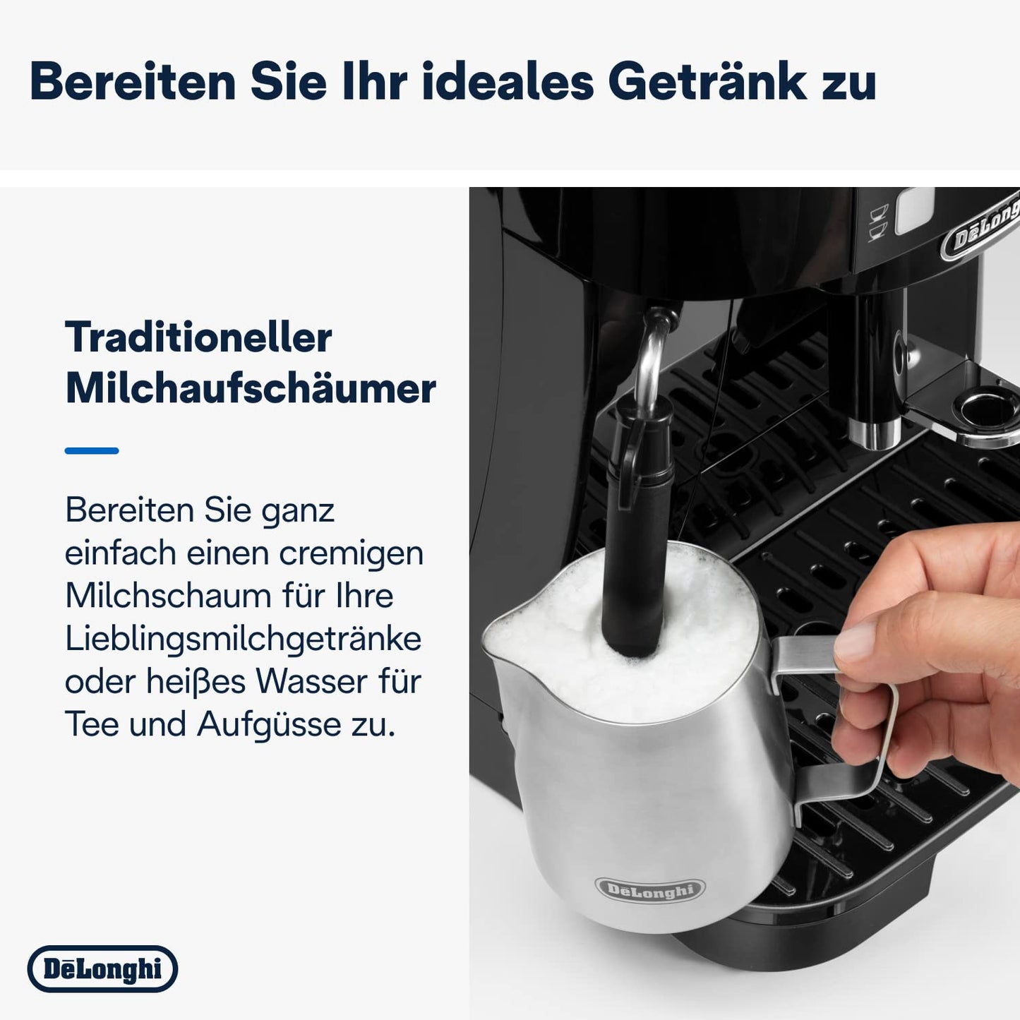 De’Longhi Magnifica S Perfetto Kaffeeautomat – Schwarz