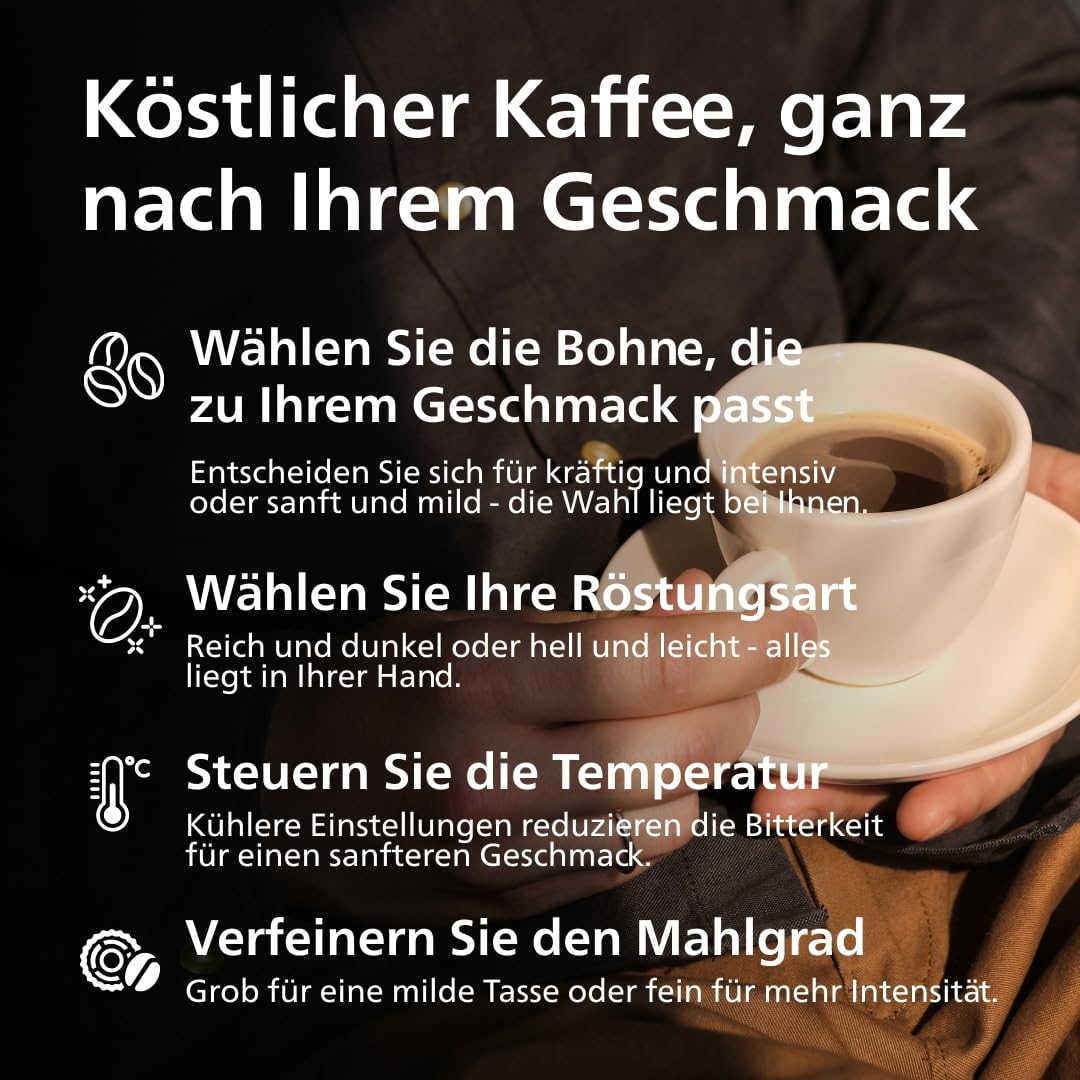 Philips 2200 Espresso Vollautomat – Schwarz